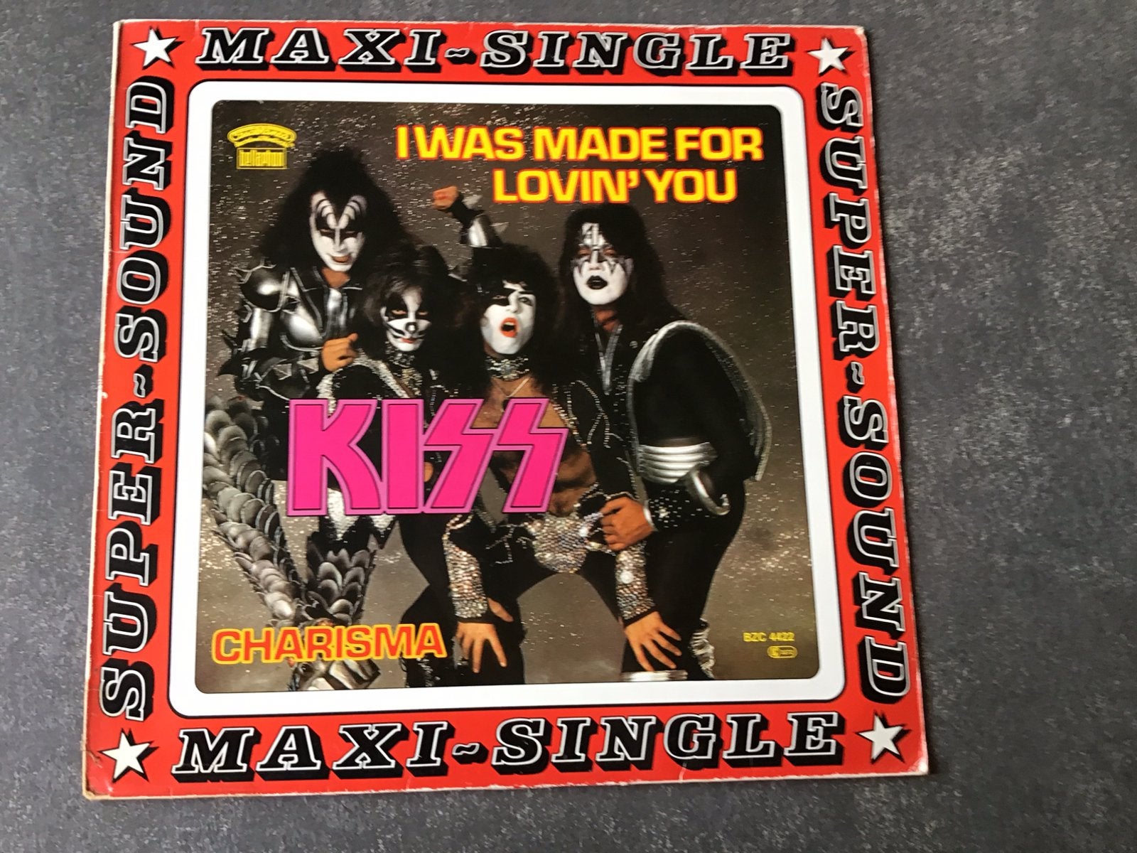 Kiss - I was made for lovin’ you - Maxi single - Vinyl, Gebruikt, Ophalen of Verzenden, Hardrock, 12 inch