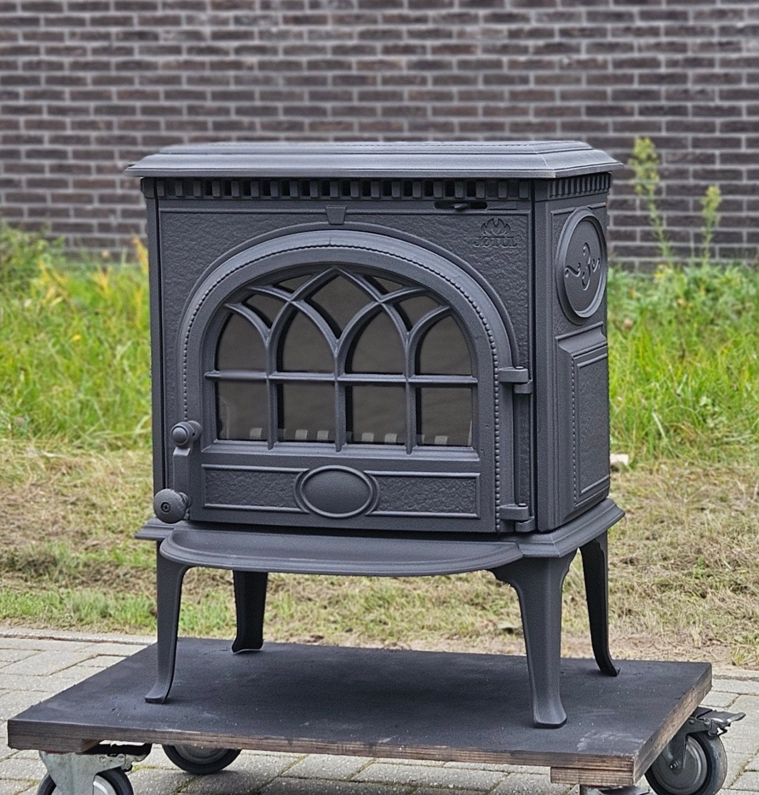 Houtkachel Jotul F3TD, Houtkachel, Ophalen of Verzenden, Zo goed als nieuw, Vrijstaand