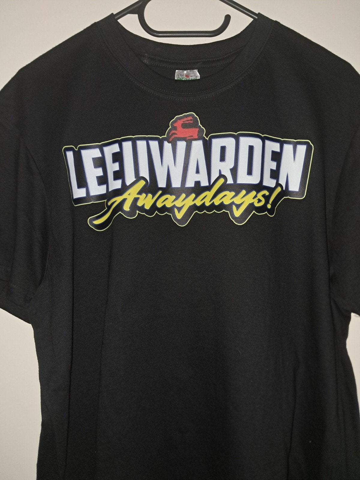 Leeuwarden Awaydays T-shirt - SC Cambuur, Onbekend, Zwart, Gedragen, Verzenden