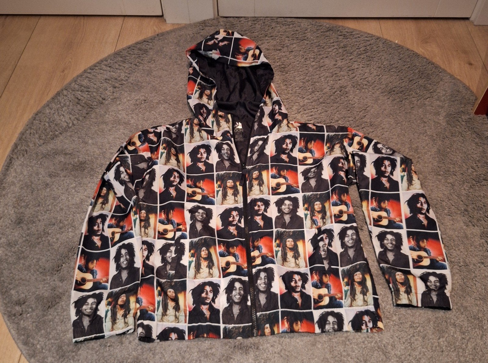 originele zion rootswear bob marley jasje popart design, Ophalen of Verzenden, Zo goed als nieuw, Maat 48/50 (M), Zion