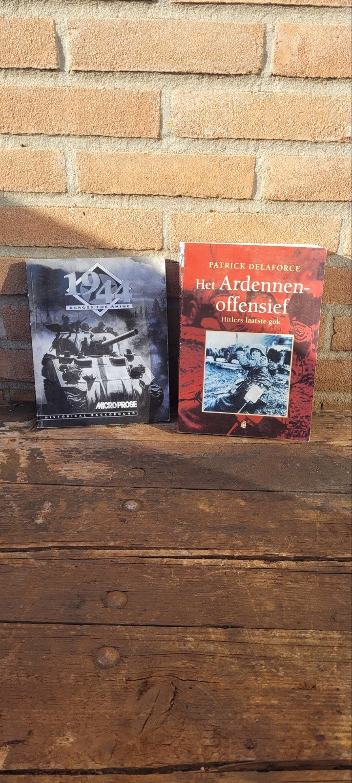 2x wo2 boeken,  ardennen te koop, Verzamelen, Ophalen of Verzenden, Landmacht, Nederland, Boek of Tijdschrift
