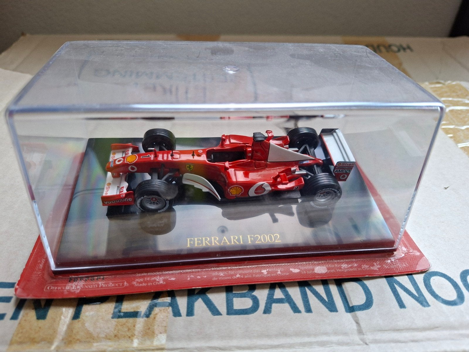 Ferrari F2002 schaal 1:36 modelauto, Ophalen