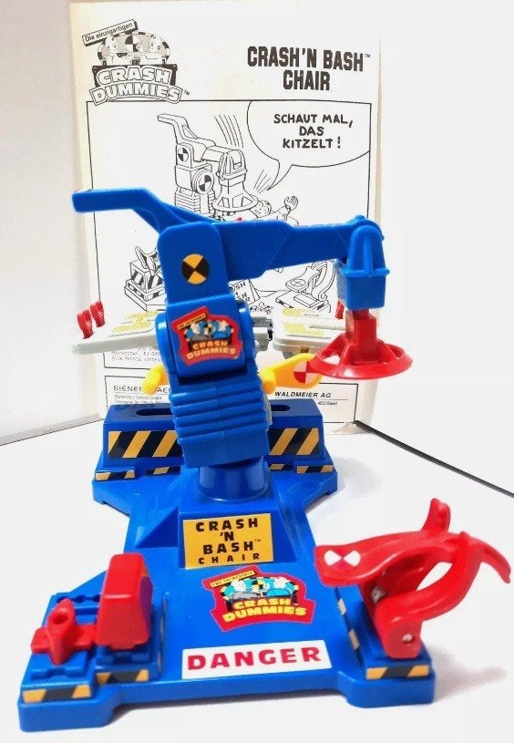 Crash Dummies - Vintage Crash 'n' Bash Chair - Tyco (1993), Verzenden, Gebruikt