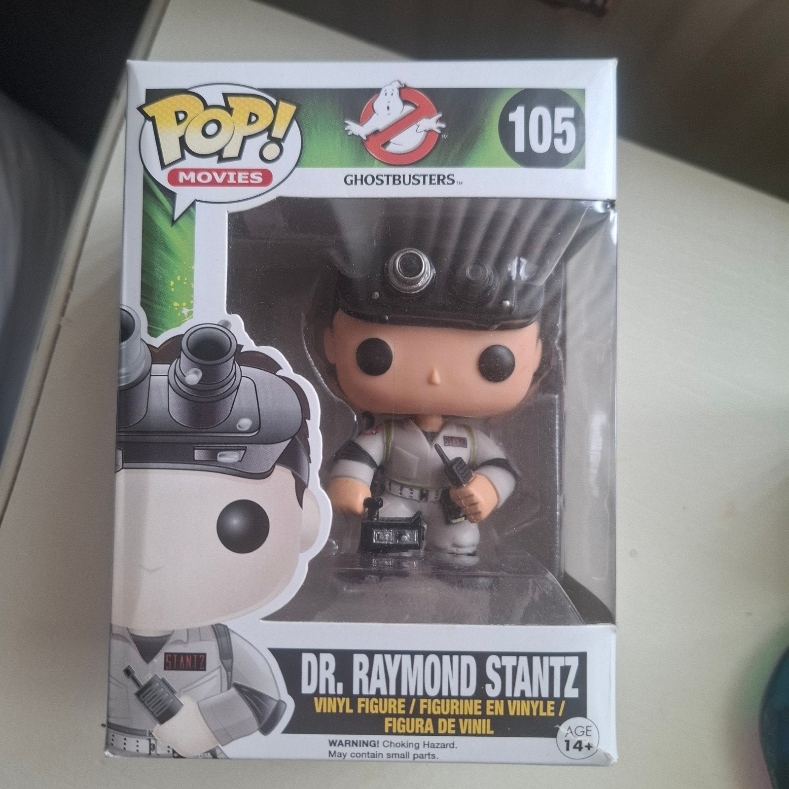 Funko Pop! Movies Ghostbusters Dr. Raymond Stantz #105, Ophalen of Verzenden, Nieuw