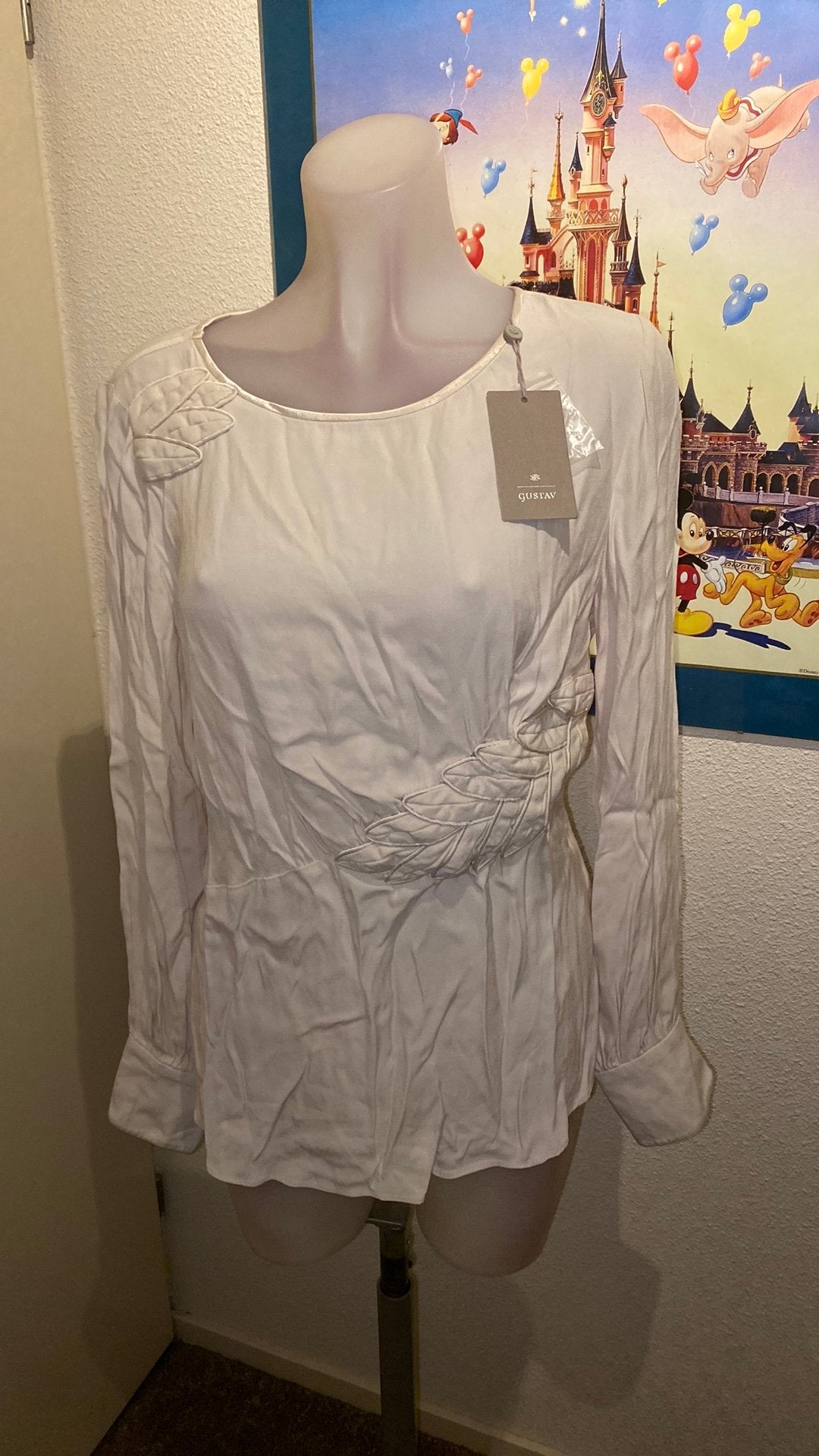 Nieuw mooi tuniek maat 36 merk Gustav, Kleding | Dames, Blouses en Tunieken, Ophalen of Verzenden, Nieuw, Maat 36 (S), Beige