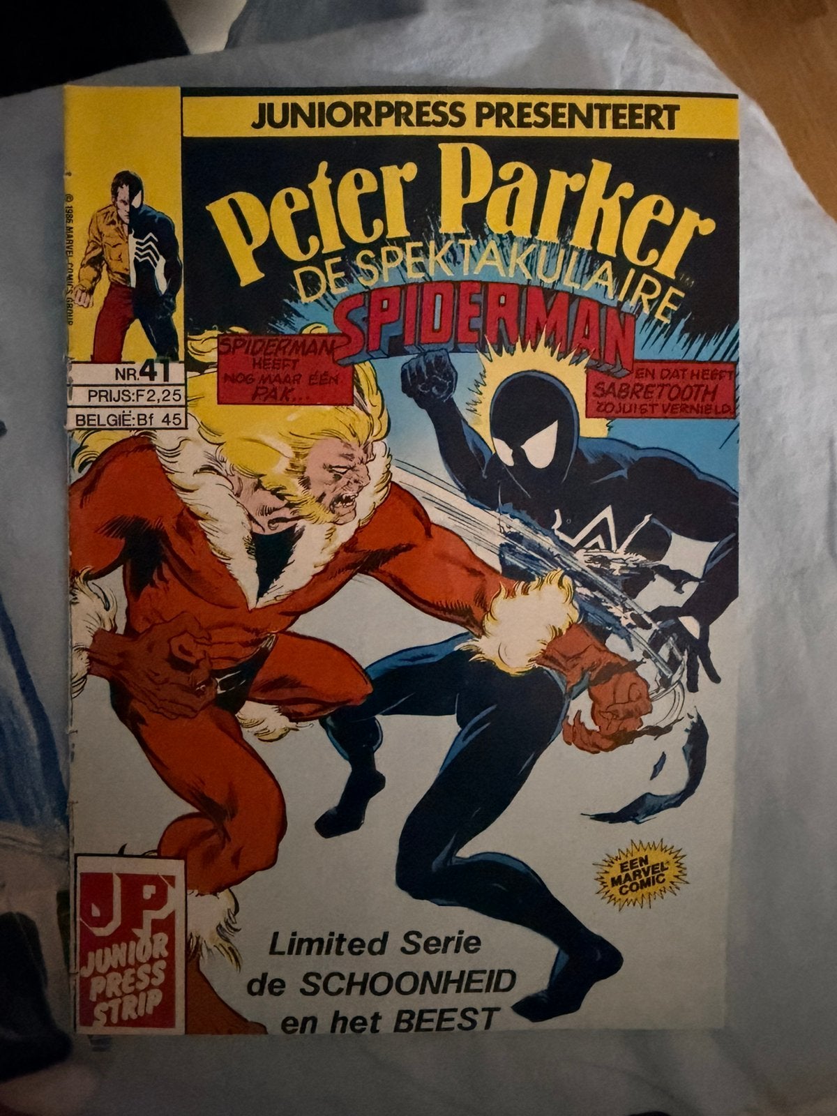 Peter Parker the spektakulaire Spiderman, Europa, Ophalen of Verzenden, Gelezen, Eén comic