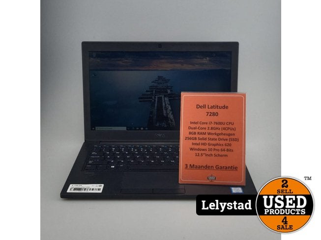 Dell Latitude 7280 i7-7600U 8GB/256GB SSD Win 10 Pro