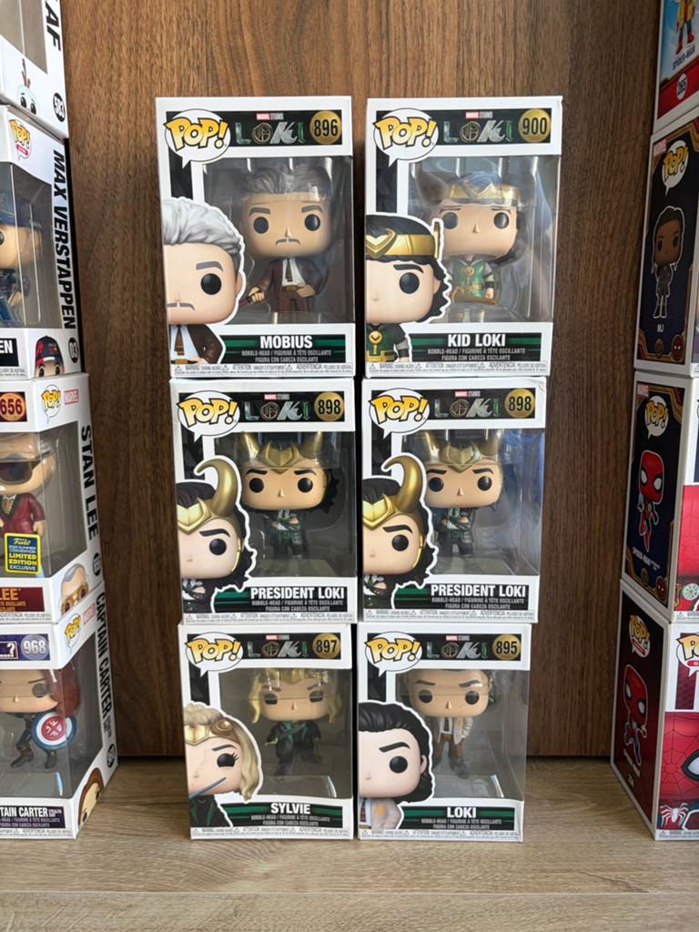 Loki Funko Pops, Ophalen of Verzenden, Zo goed als nieuw