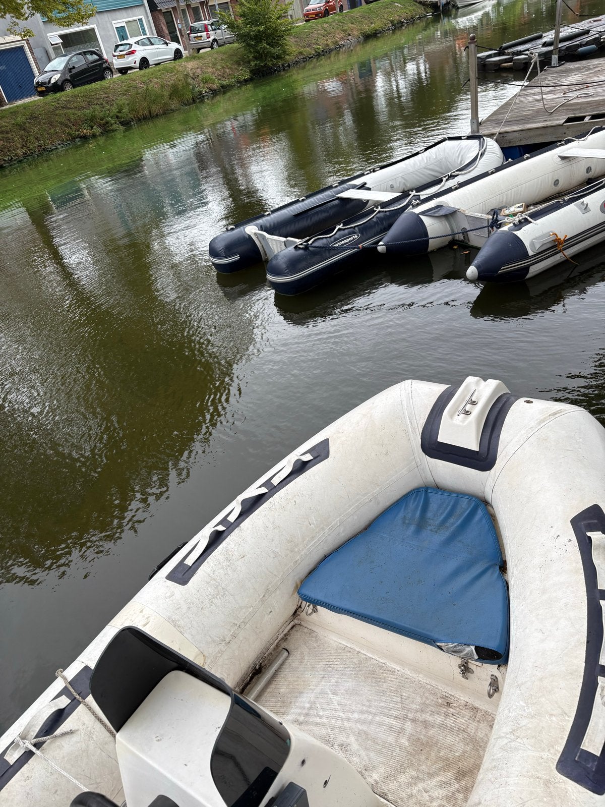 Complete RIB set met Yamaha 20pk 4-takt buitenboordmotor, Watersport en Boten, Ophalen, Gebruikt, Yamaha, Pomp