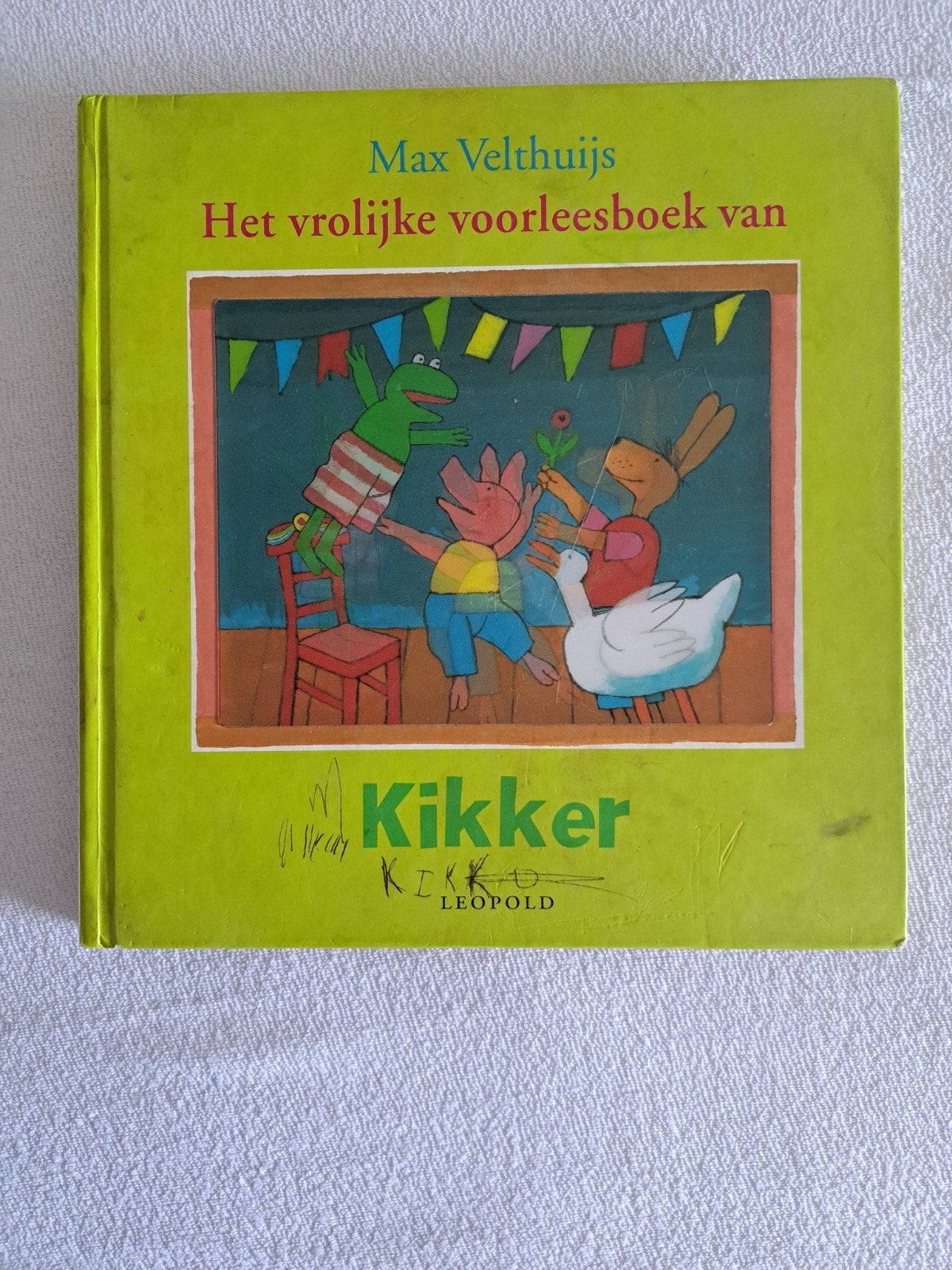 Max Velthuijs - Het vrolijke voorleesboek van Kikker, Boeken, Ophalen of Verzenden, Zo goed als nieuw, Max Velthuijs
