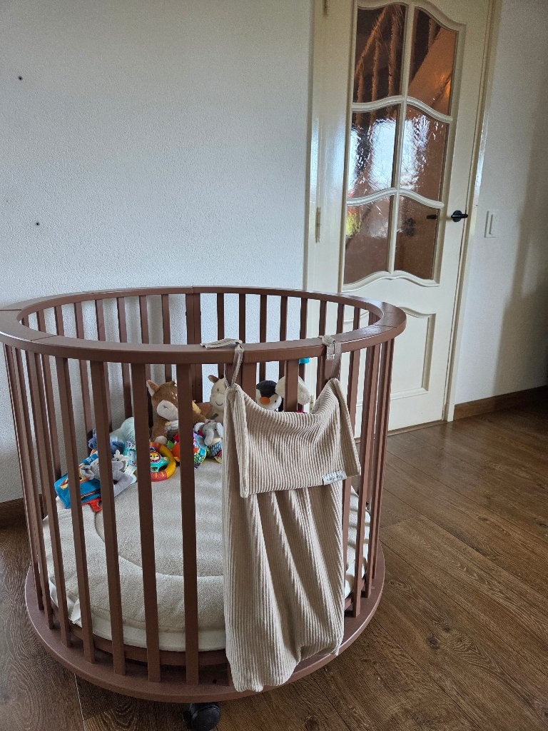 Europe baby box terra, Ophalen, Nieuw, Rond, In hoogte verstelbaar