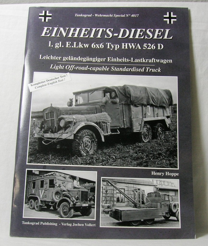 Detail boek: WW2 - Deutsche Wehrmacht Einheits Diesel 6x6., Italeri, 1:32 tot 1:50, Ophalen of Verzenden, Zo goed als nieuw
