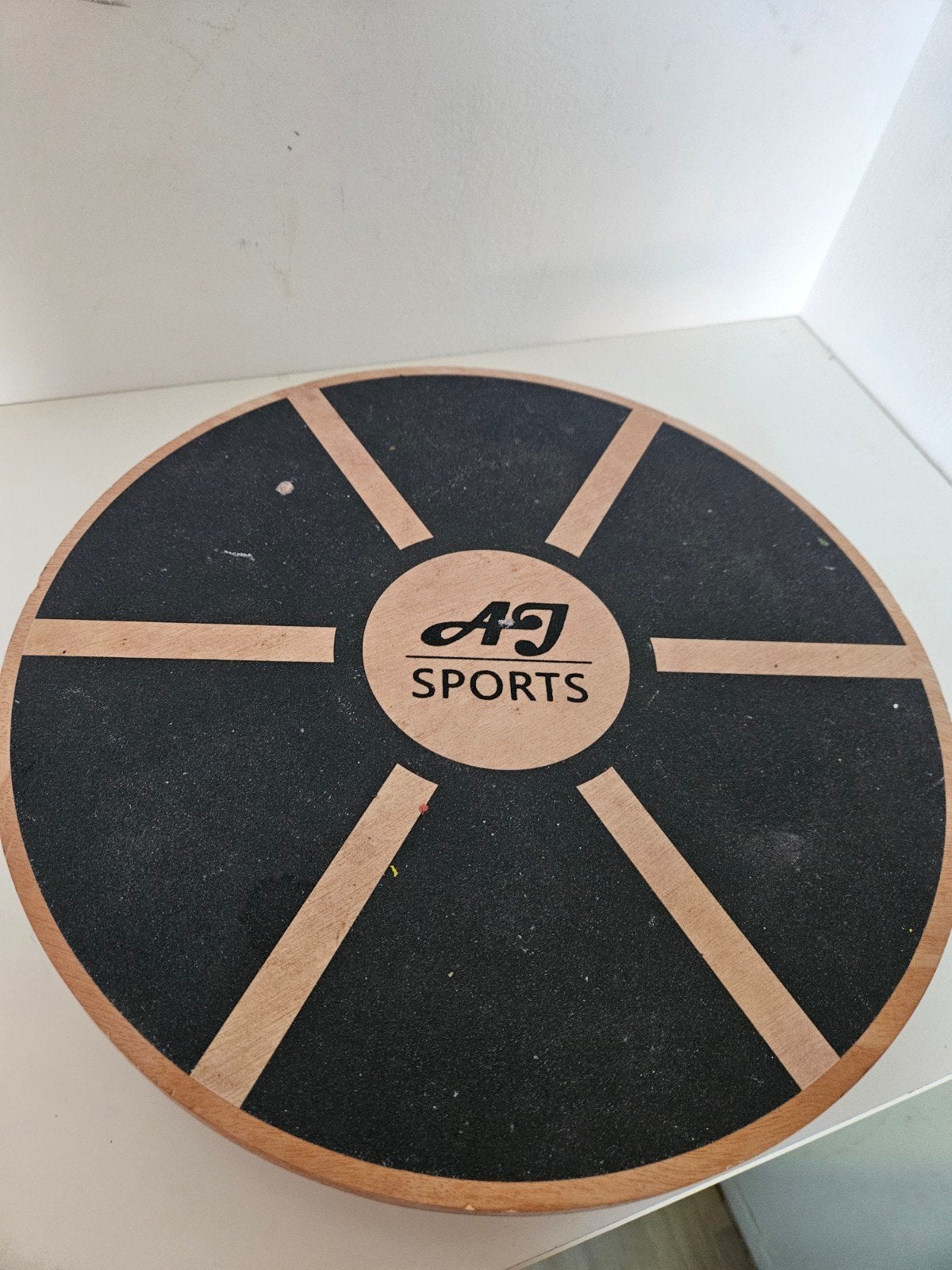 AJ-Sports Houten Balansbord - Balanstrainer 39 cm, Ophalen, Gebruikt, Benen, Balansbord