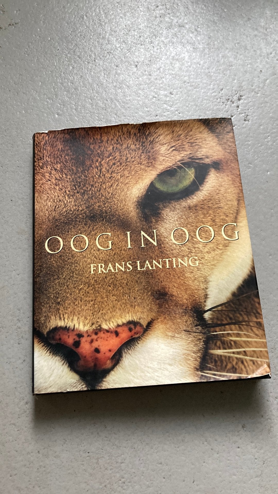 Oog in oog Frans Lanting, Boeken, Ophalen of Verzenden, Gelezen, Overige diersoorten