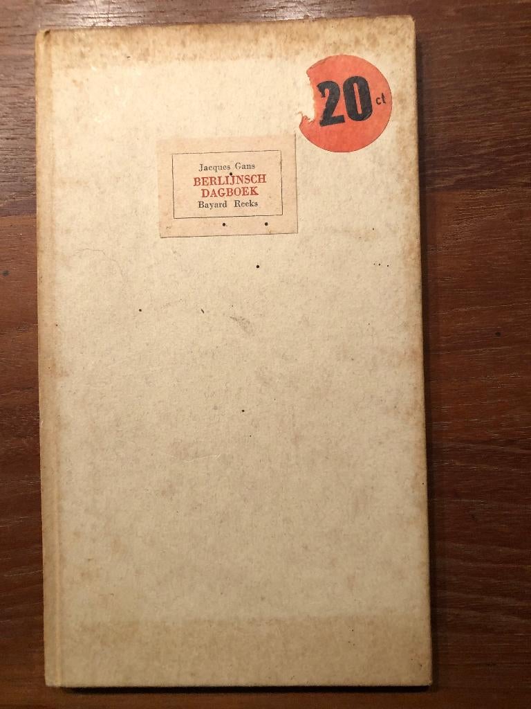 1948 Jacques Gans: Berlijnsch dagboek. De Joodse Gans was in, Jacques Gans, Ophalen of Verzenden, Overige onderwerpen, Tweede Wereldoorlog