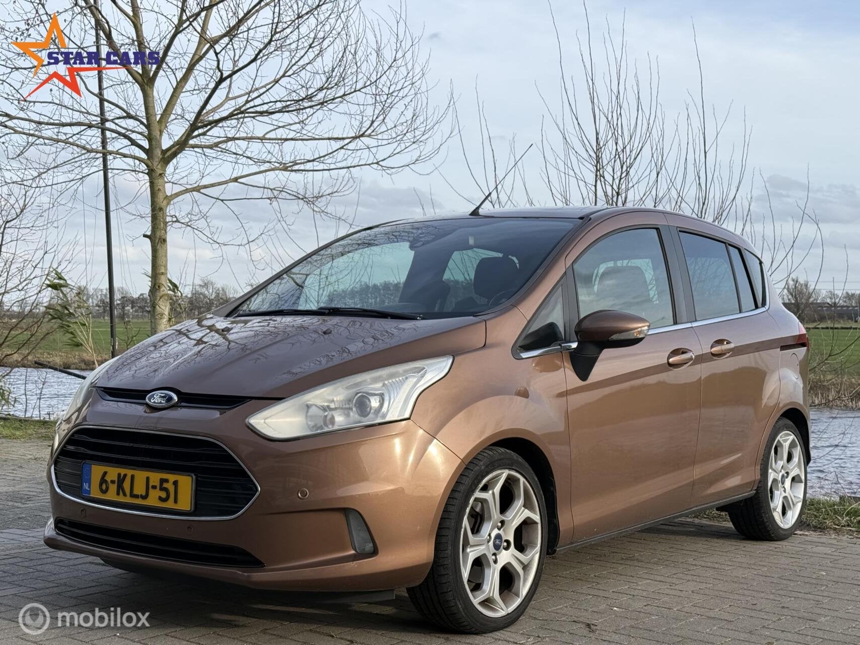 Ford B-Max 1.0 EcoBoost Titanium| Airco| Cruise| Pano| APK, Auto's, Voorwielaandrijving, Euro 5, Gebruikt, 750 kg