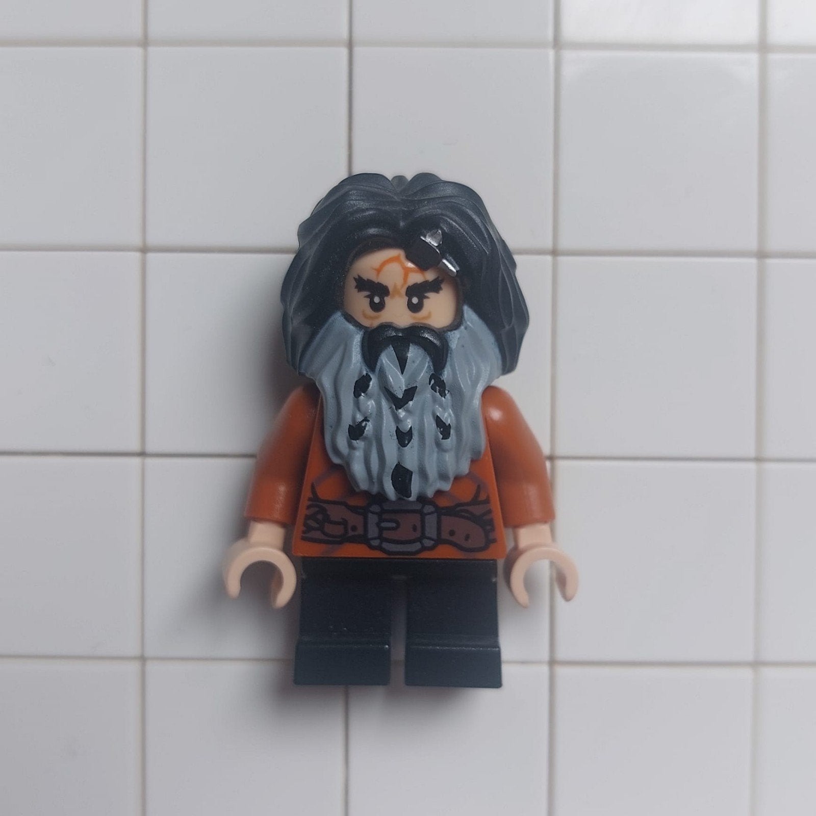 LEGO Lord of the Rings Minifig - Bifur The Dwarf - lor041, Ophalen of Verzenden, Zo goed als nieuw