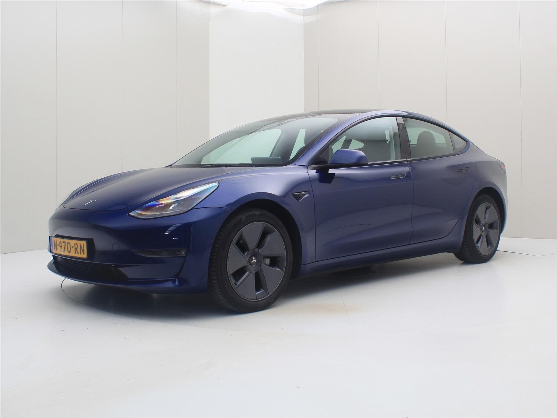 Tesla Model 3 Long-Range Dual Motor AWD, Auto's, Automaat, Metallic lak, Gebruikt, Zwart