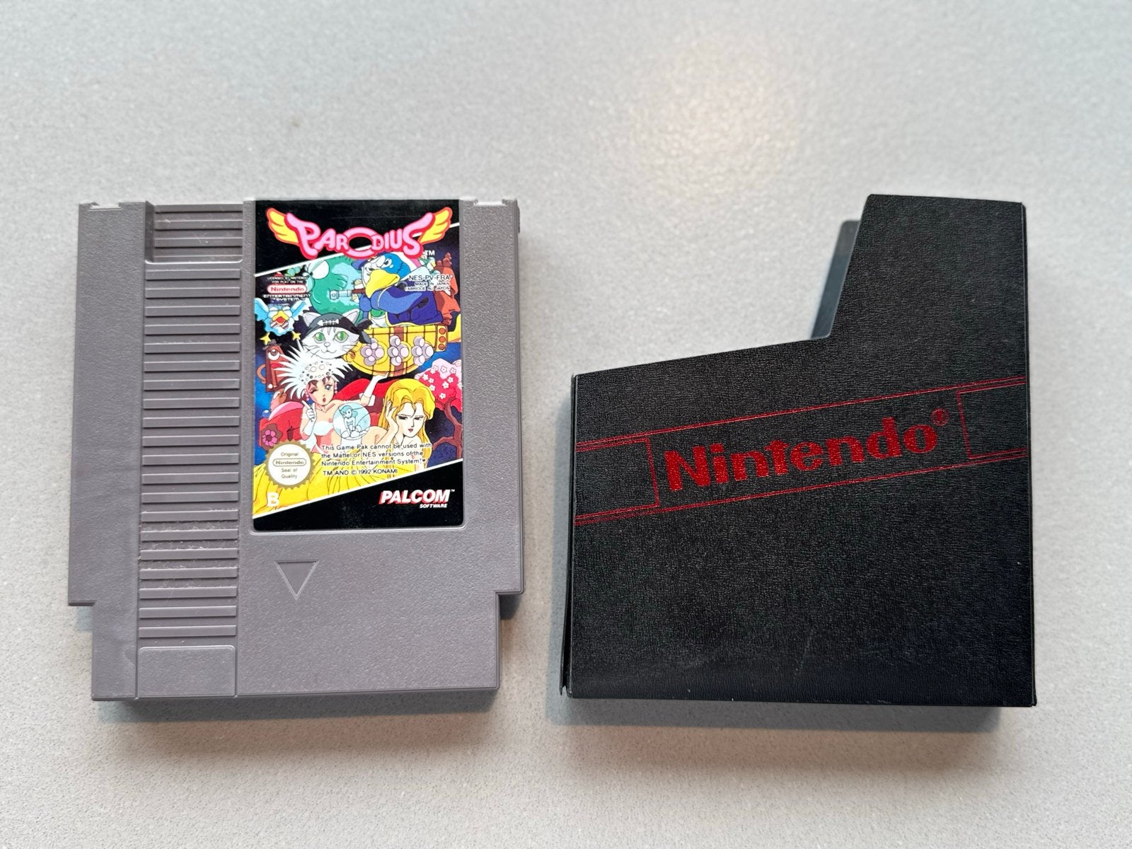 Parodius NES Palcom - Zeldzaam Schietspel, Spelcomputers en Games, Games | Nintendo NES, Gebruikt, Shooter, 1 speler, Ophalen of Verzenden