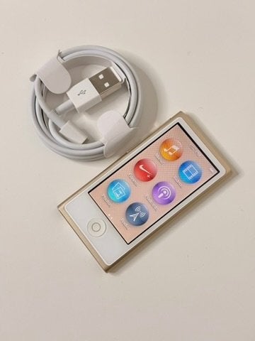 Apple iPod Nano 7e Generatie Goud 16B, Overige kleuren, Met radio, Ophalen of Verzenden, Zo goed als nieuw