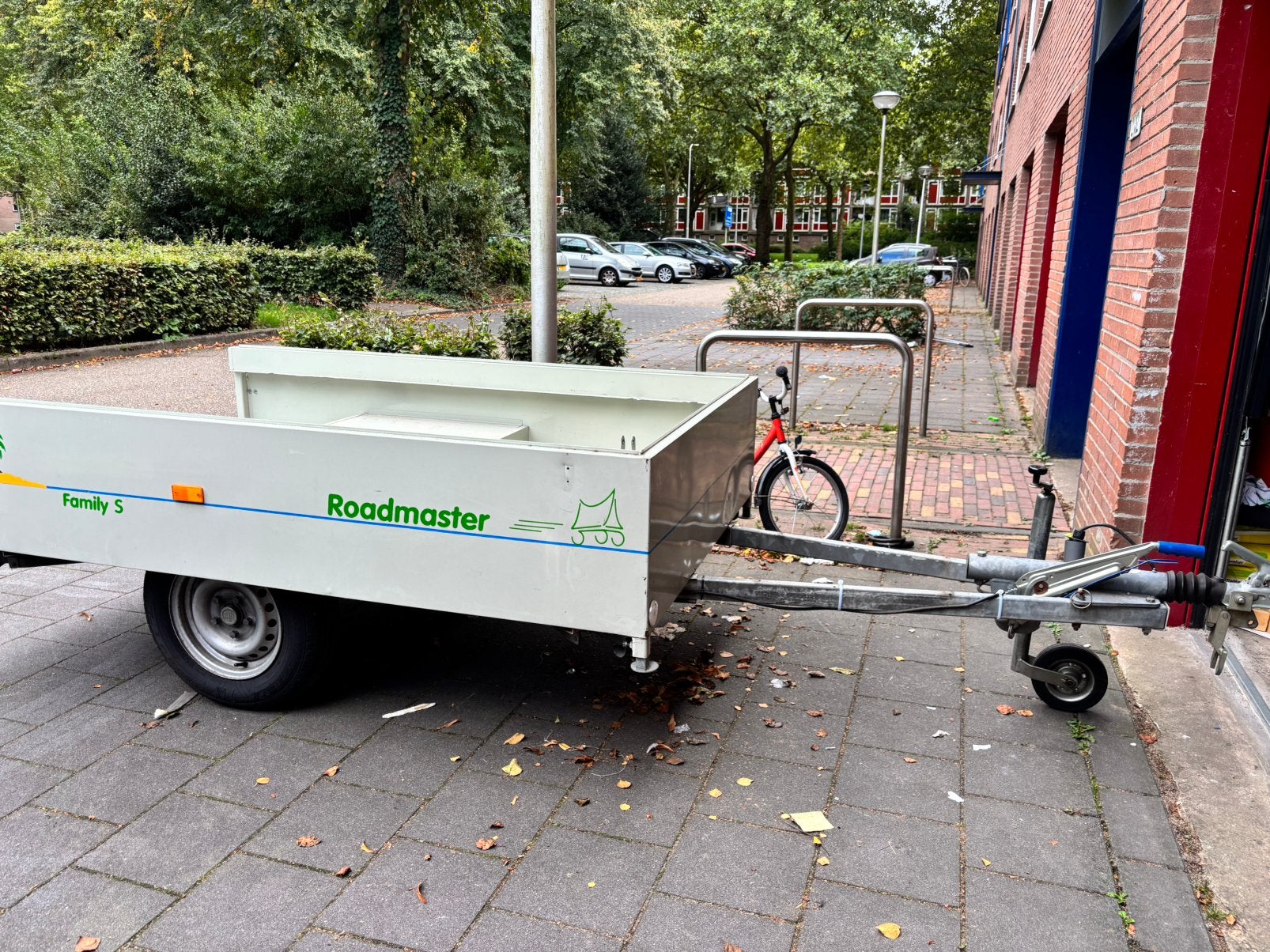 Ex-vouwwagen onderstel ideaal voor motortrailer of aanhanger, Ophalen, Gebruikt