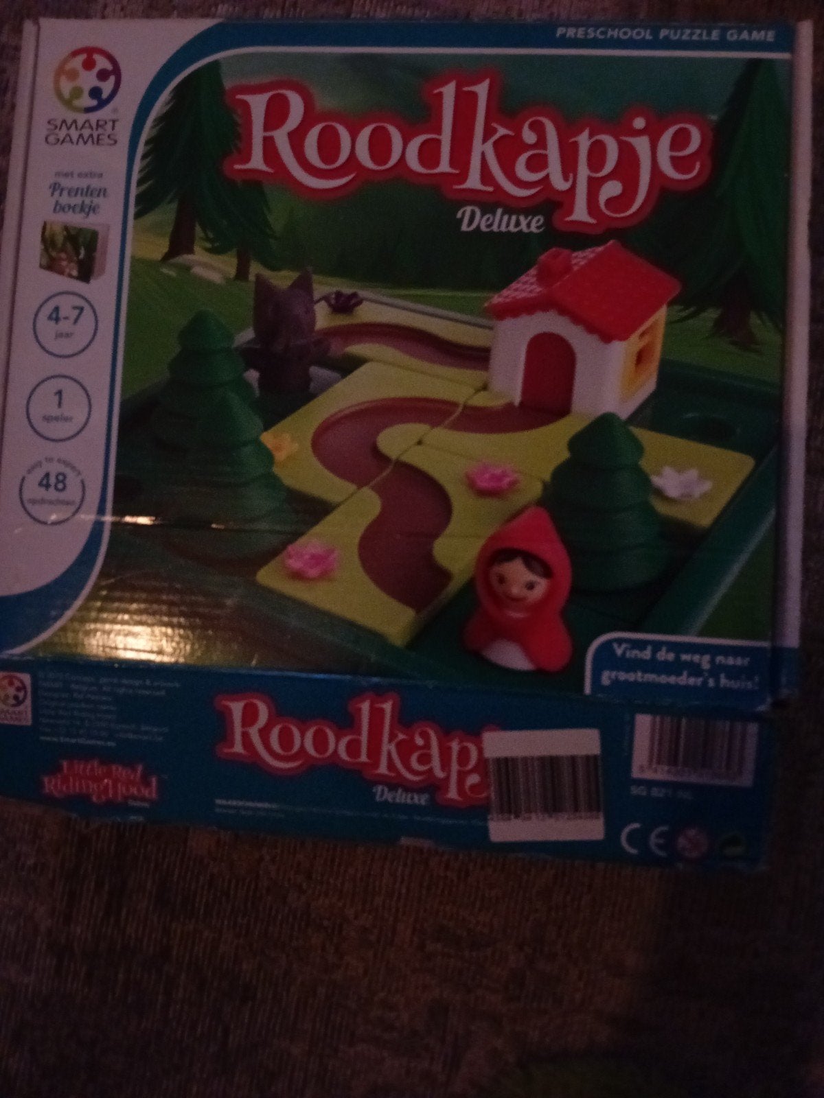SmartGames Roodkapje Deluxe - Compleet Puzzelspel, Een of twee spelers, Ophalen of Verzenden, Zo goed als nieuw, SmartGames