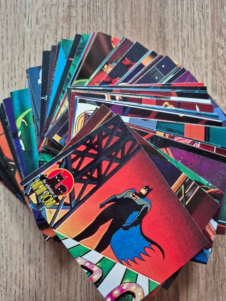 The Adventures of Batman and Robin Card Set Skybox 1995, Ophalen of Verzenden, Superheld, Zo goed als nieuw, Plaatje, Poster of Sticker