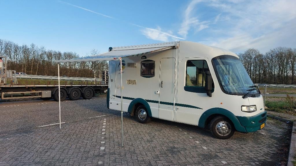 Weinsberg Komet 540 integraal 2003, Caravans en Kamperen, Campers, Particulier, tot en met 3, Integraal, Weinsberg, Fiat, 5 tot 6 meter