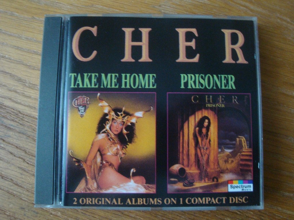 Cher - Take Me Home / Prisoner (2 originele albums op 1 CD), Gebruikt, Pop, Ophalen of Verzenden, Album