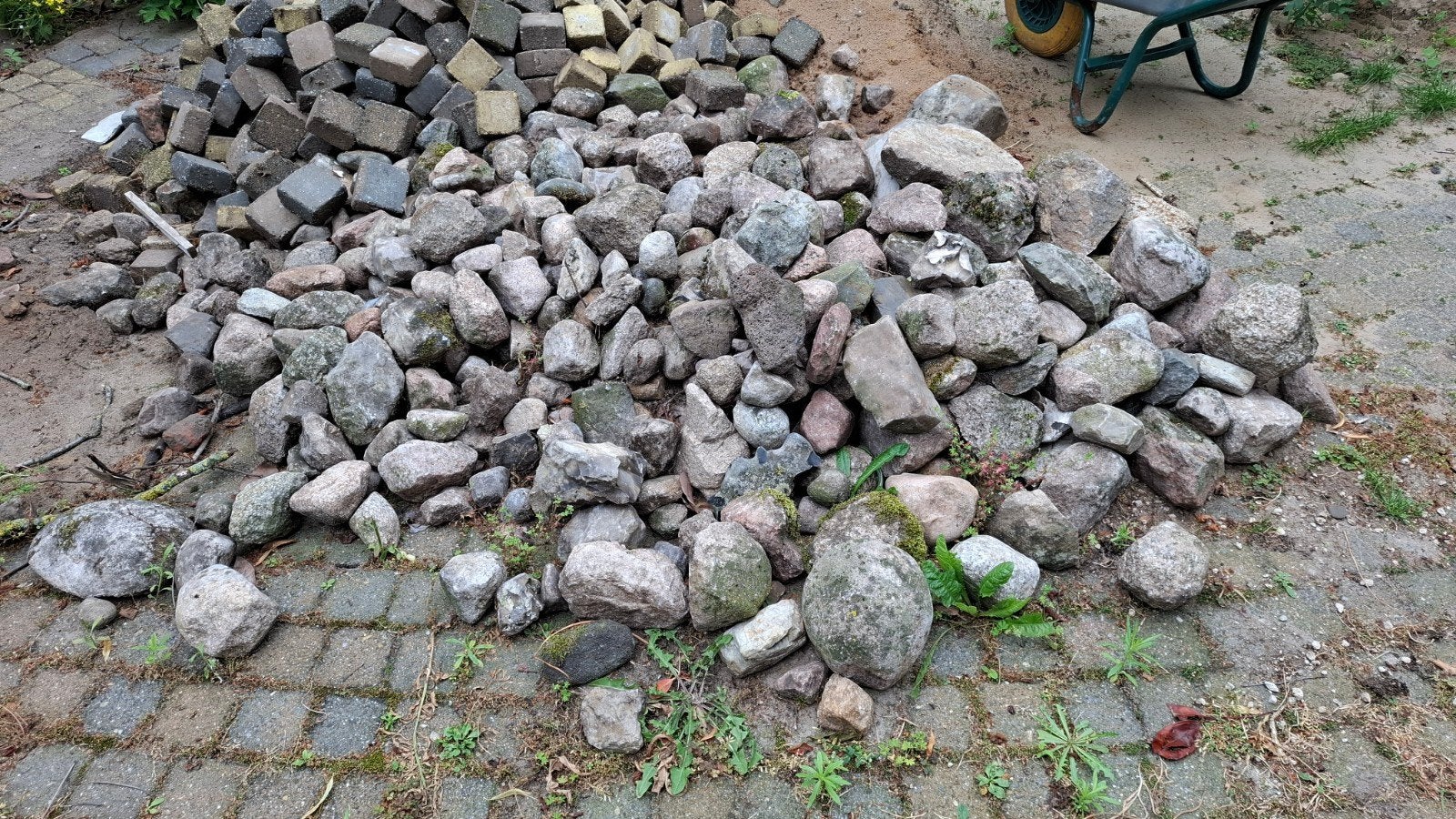 Veldkeien Gratis!, Tuin en Terras, Grind, Keien en Split, Ophalen, Gebruikt
