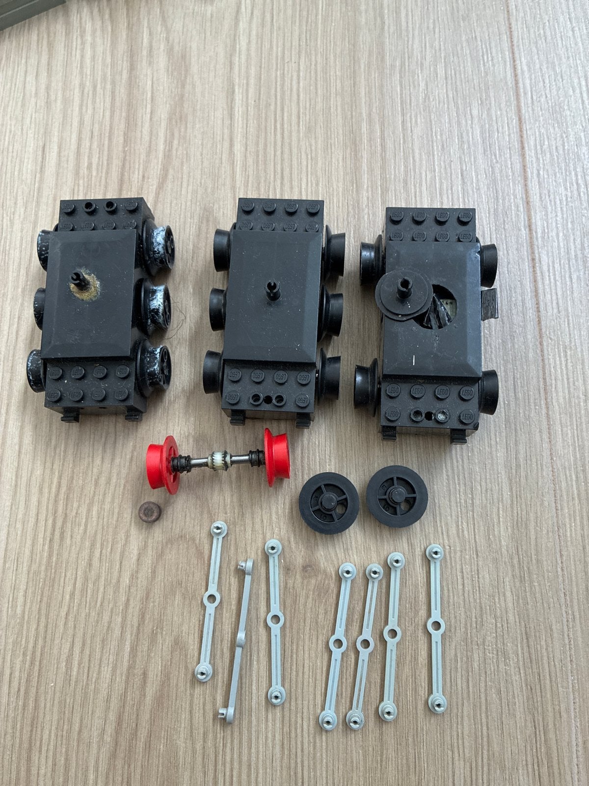 Lego 12 volt jaren '80 motoren en onderdelen, Ophalen of Verzenden, Gebruikt, Overige merken