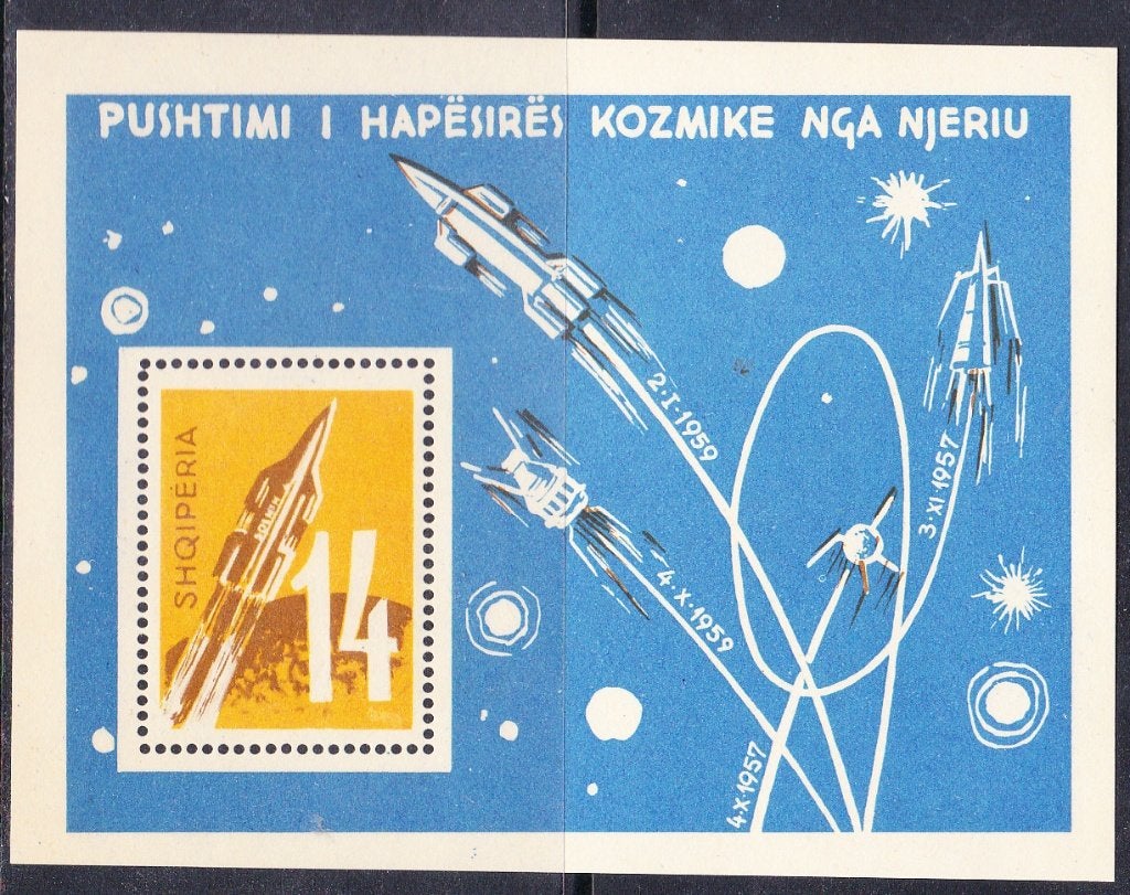 Albanie 1962 pf mi 667 block 09, Ophalen of Verzenden, Overige landen, Postfris