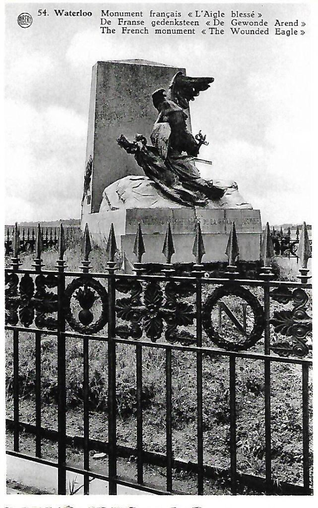 Waterloo- -De Franse Gedenksteen., Verzenden, 1920 tot 1940, Ongelopen, België en Luxemburg