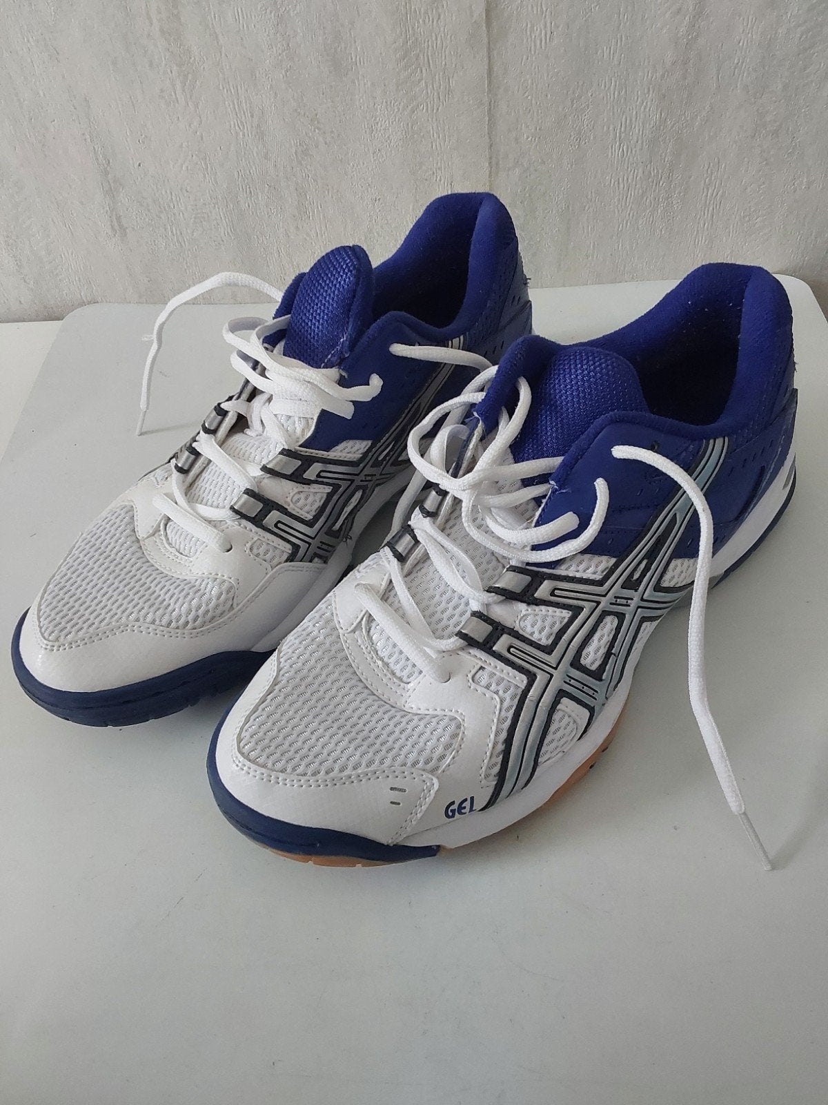 Zaalsportschoenen 👟👟 Asics Gel maat 43,5/US 11, Ophalen of Verzenden, Zo goed als nieuw, Asics