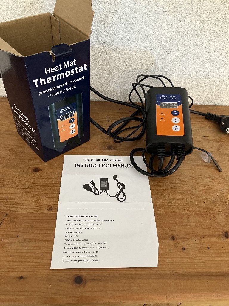 Warmtemat met thermostaat, Ophalen of Verzenden, Zo goed als nieuw, Verwarming
