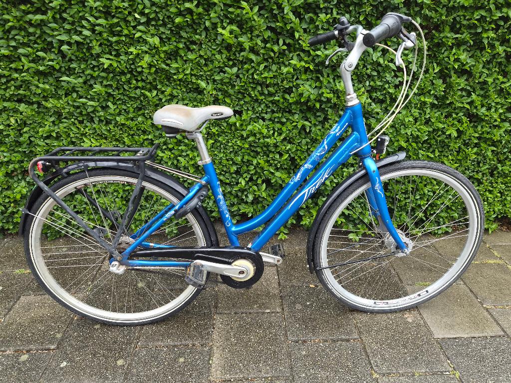 Trek Damesfiets met drie versnellingen, Fietsen en Brommers, Fietsen | Dames | Damesfietsen, Gebruikt, 47 tot 50 cm, Versnellingen