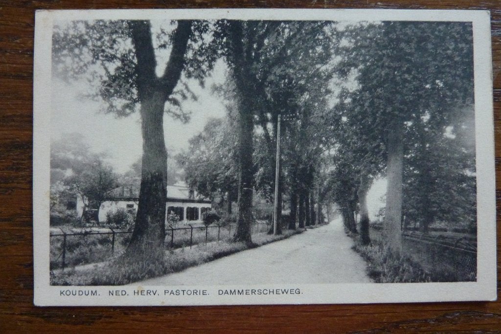 KOUDUM Nederlands Hervormde Pastorie Dammerscheweg, Ophalen, 1920 tot 1940, Gelopen, Friesland