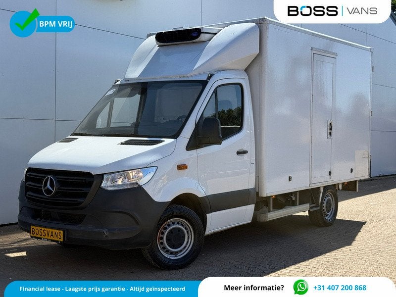 Mercedes-Benz Sprinter 315 1.9 CDI 150PK Koelwagen Carrier V, Auto's, Bestelauto's, Gebruikt, Zwart, 4 cilinders, 150 pk