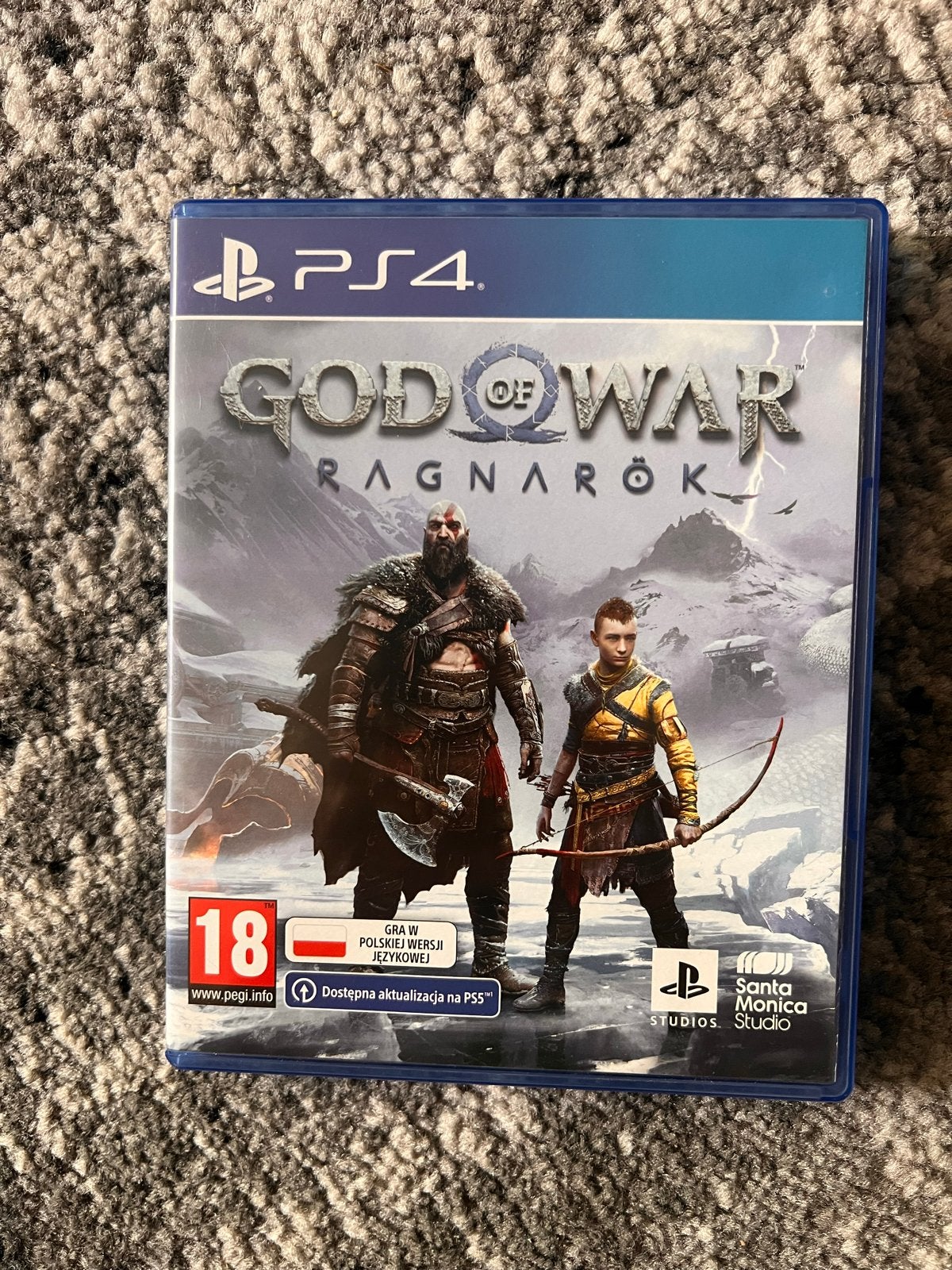 God of War Ragnarök PS4 - Actie-avontuur, Spelcomputers en Games, Games | Sony PlayStation 4, Avontuur en Actie, Vanaf 18 jaar
