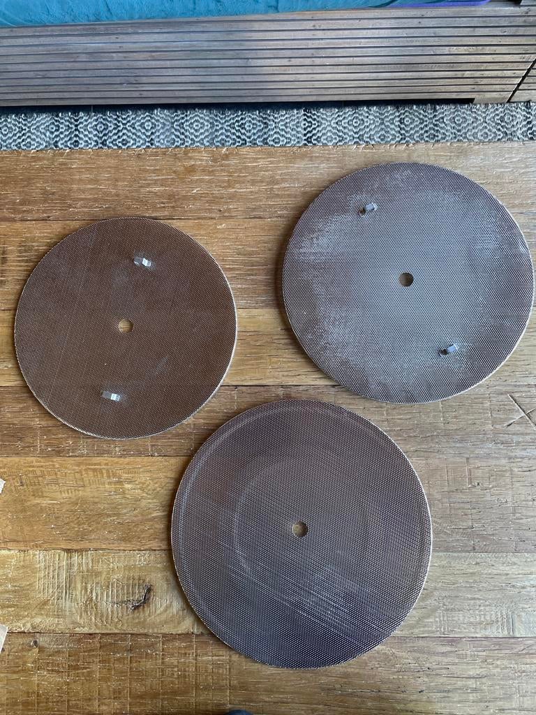 3x Brouwketel filterplaten (1x 32 cm, 2 x 34,5 cm), Hobby en Vrije tijd, Overige Hobby en Vrije tijd, Ophalen, Nieuw