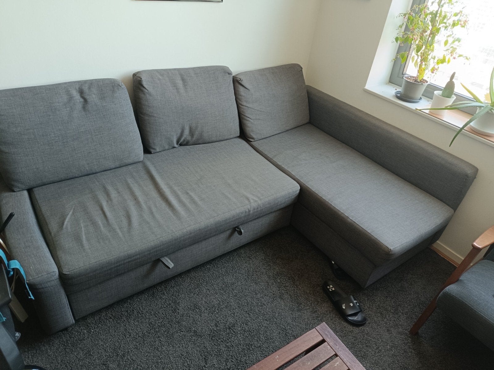 IKEA slaapbank met opbergruimte. IKEA sofa bed with storage, Ophalen, Gebruikt