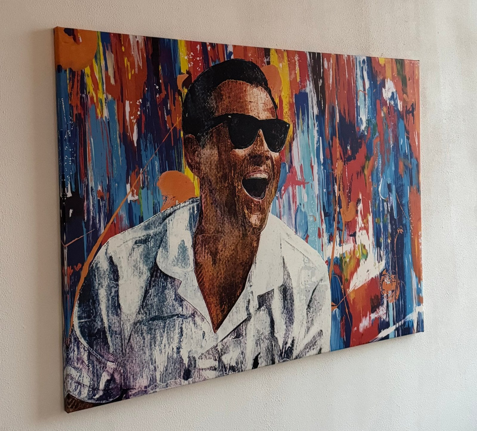 Wolf of Wallstreet, Antiek en Kunst, Kunst | Schilderijen | Abstract, Ophalen