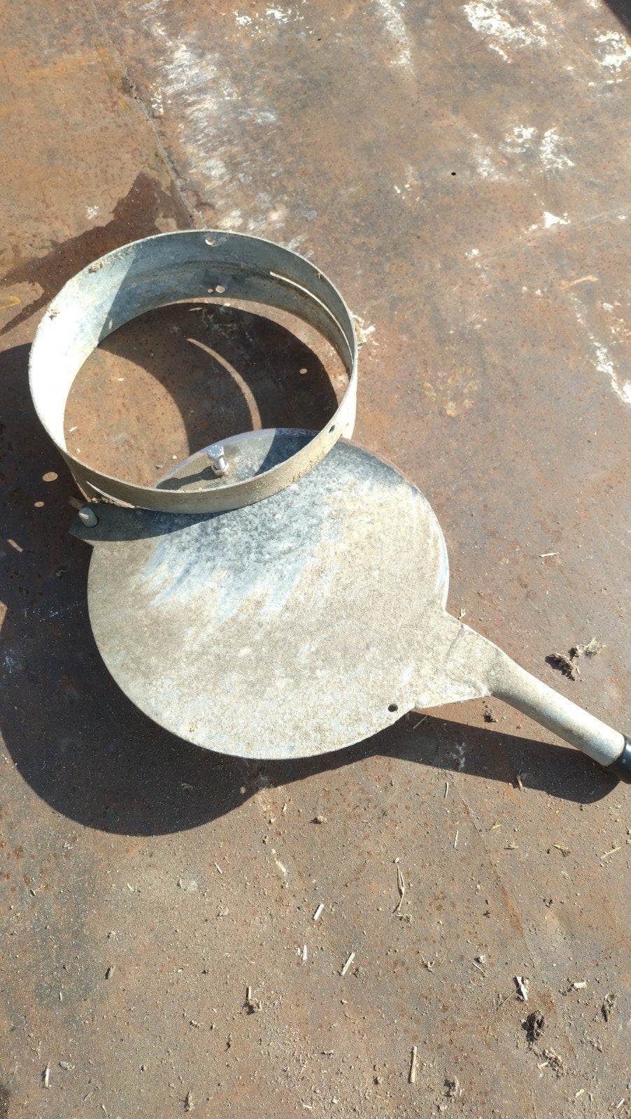Silo schuif aftap klep - Handige afsluiter voor silo's, Ophalen