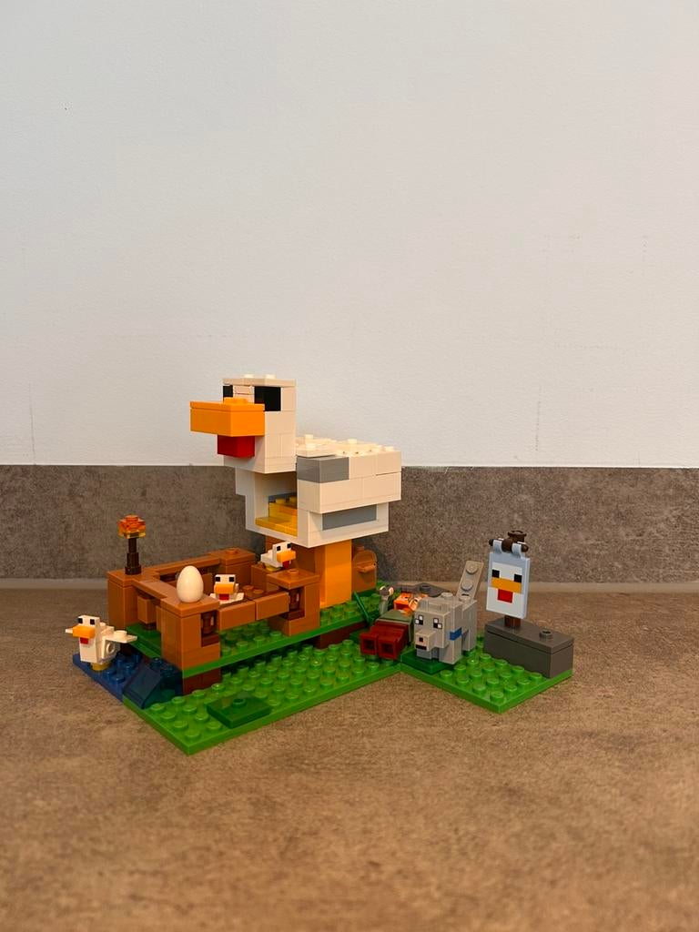 Minecarft Lego Kip, Ophalen of Verzenden, Nieuw, Complete set, Lego