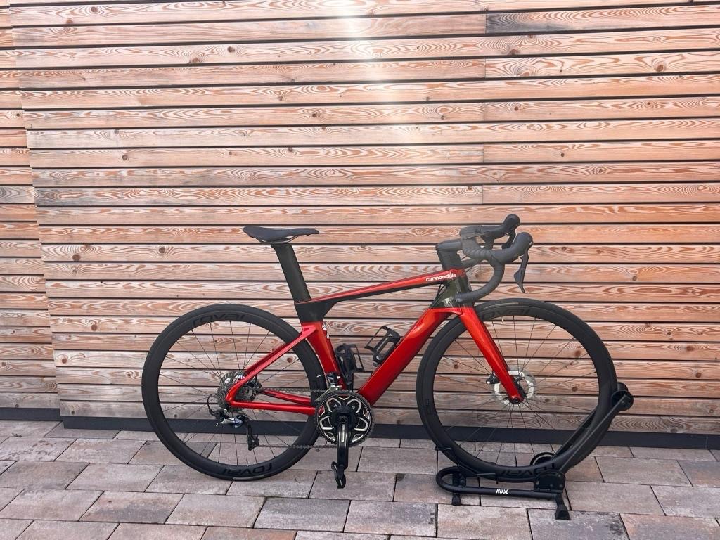 Cannondale SystemSix Aero Racefiets - Candy Red - Ultegra, Fietsen en Brommers, Overige merken, 28 inch, Gebruikt, Carbon