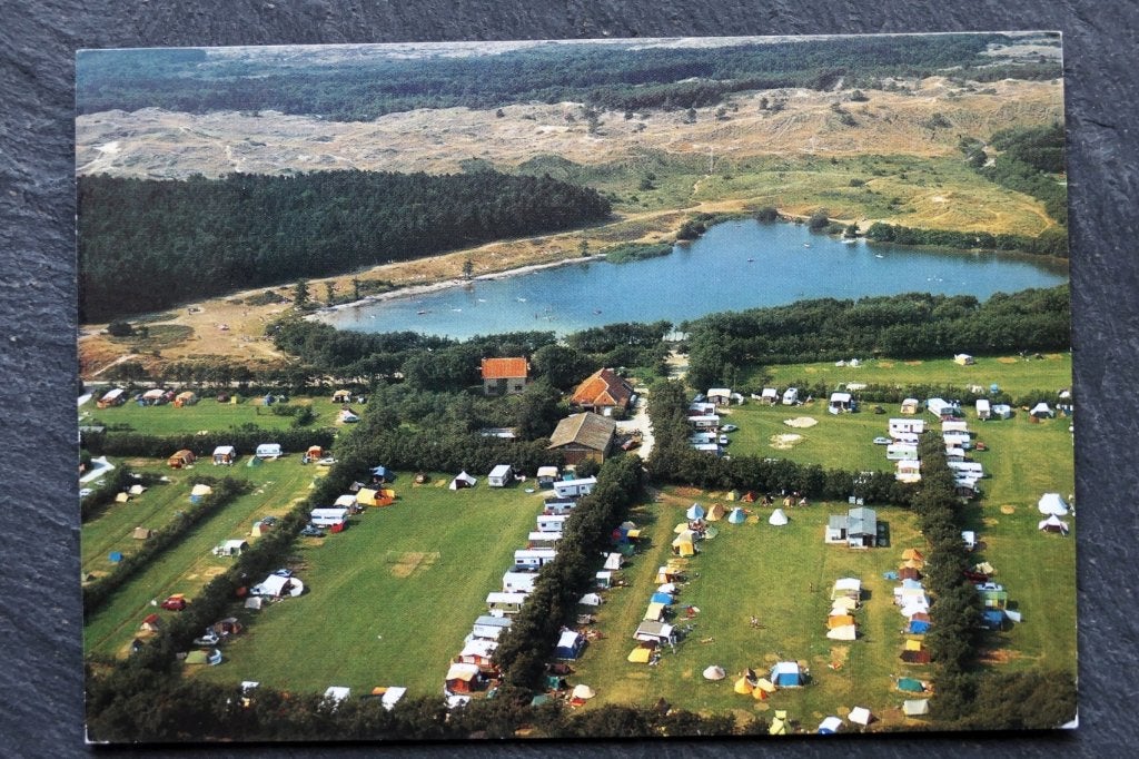 Terschelling, Camping Cupido, Vogelvlucht, Verzenden, 1960 tot 1980, Ongelopen, Waddeneilanden