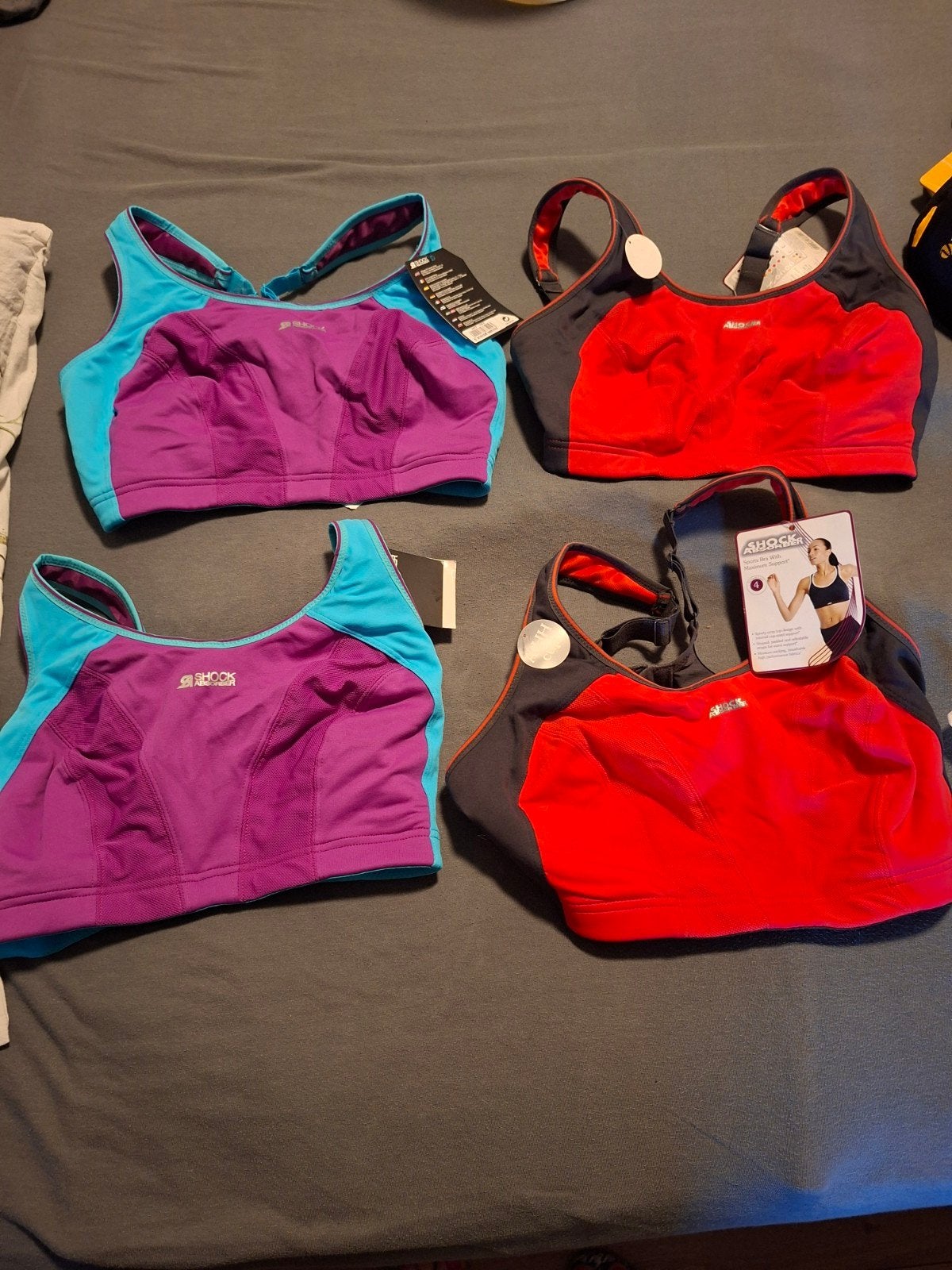 Shock Absorber sportbeha's - Nieuw met kaartjes, Maat 38/40 (M), Nieuw, Ophalen of Verzenden, Fitness of Aerobics