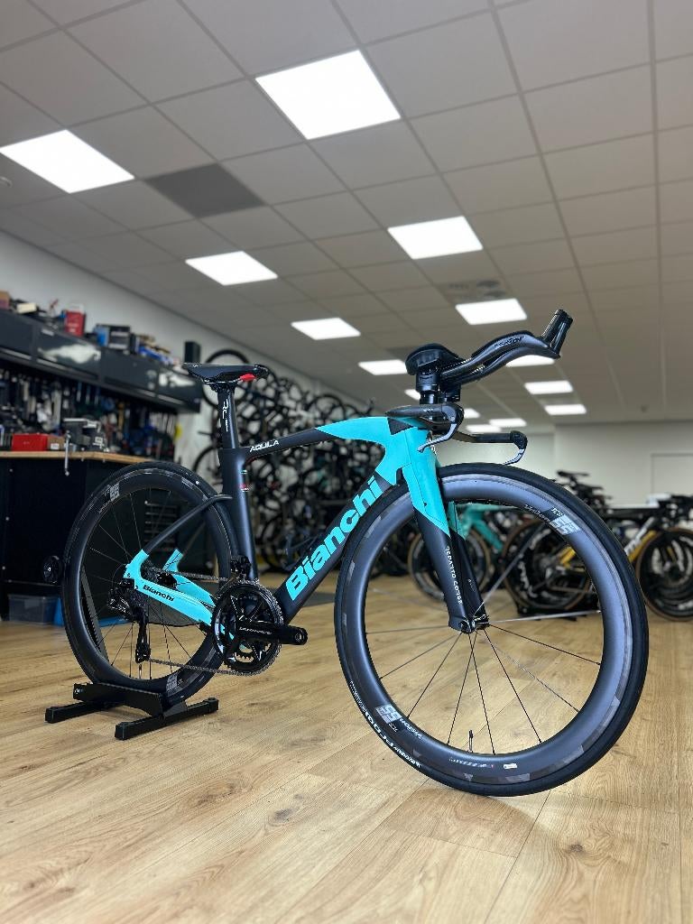 Bianchi Aquila CV Dura Ace Di2 Carbon Racefiets, Ophalen, Zo goed als nieuw, Overige typen