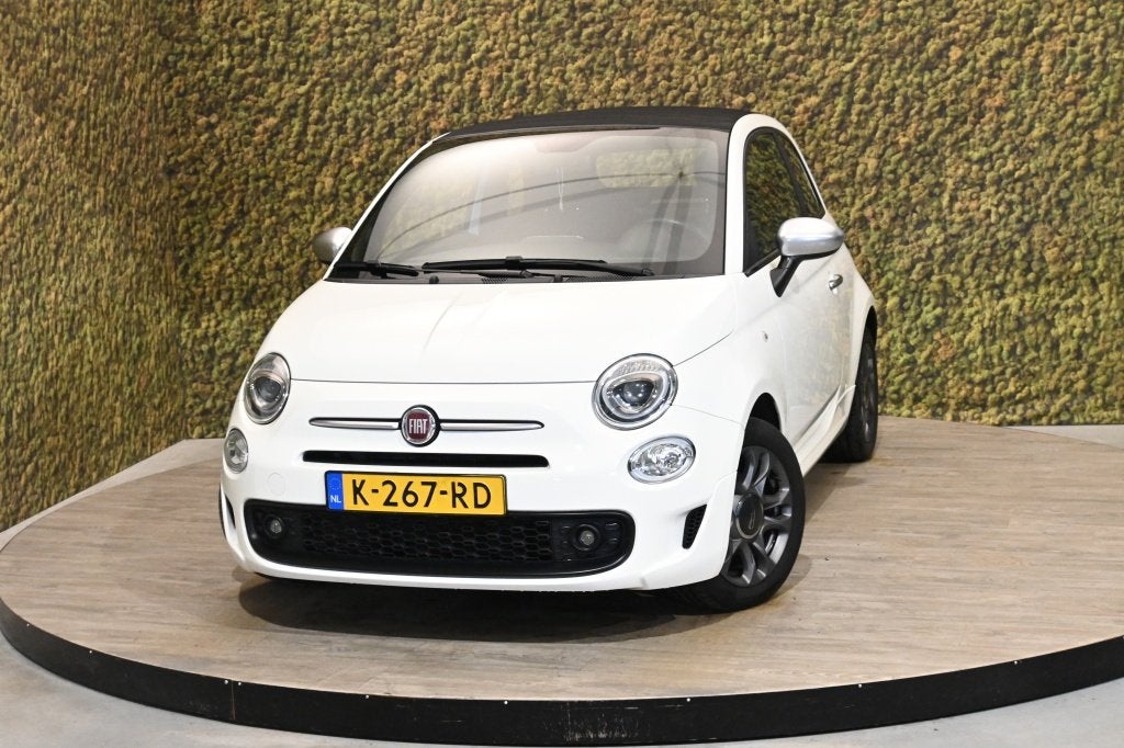 Fiat 500C 1.0 Hybr. Rockstar Cabrio | Carplay | PDC | Cruise, Auto's, Gebruikt, Euro 6, Cabriolet, 4 stoelen