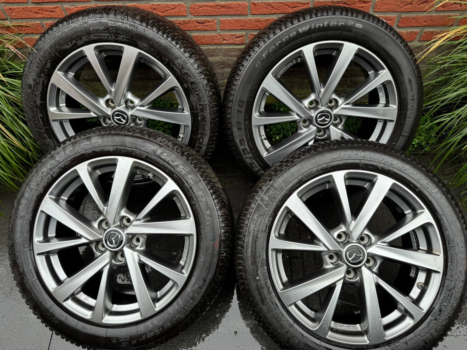 Orig Mazda CX 30 CX30 winterbanden 18 inch TPMS TOP!!!, Ophalen, Zo goed als nieuw